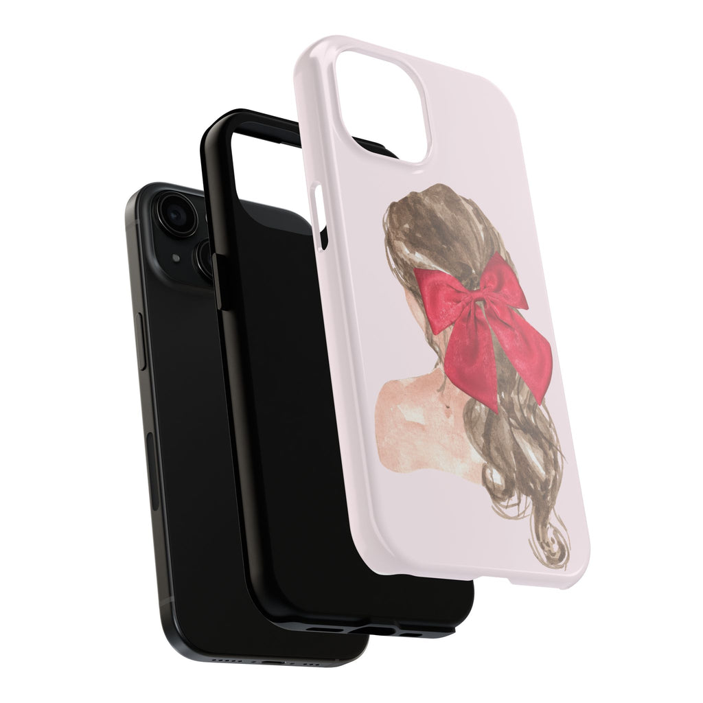 Red Bow Aesthetic Phone Case