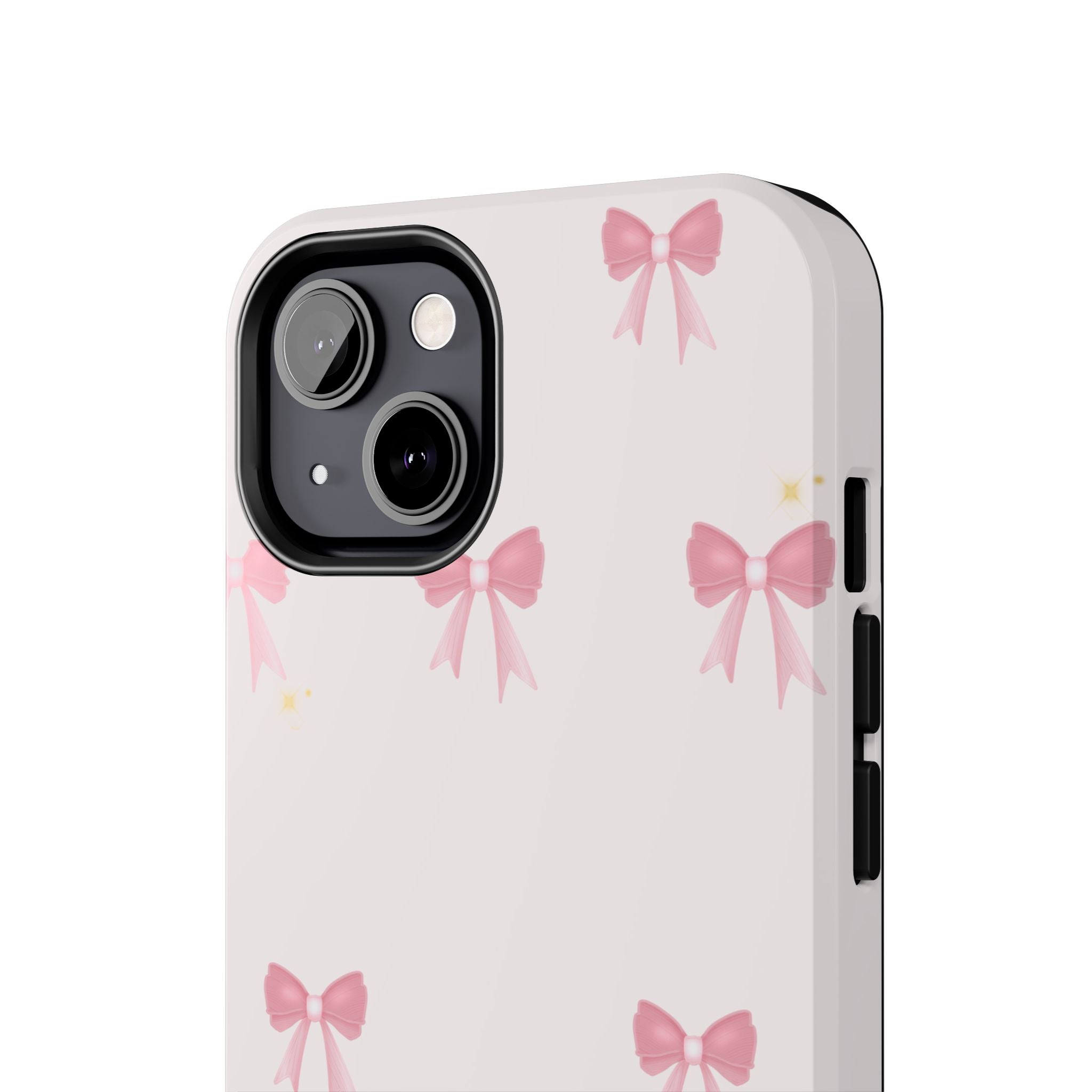 Pink Bow Aesthetic Phone Case – Cute Minimal Pattern