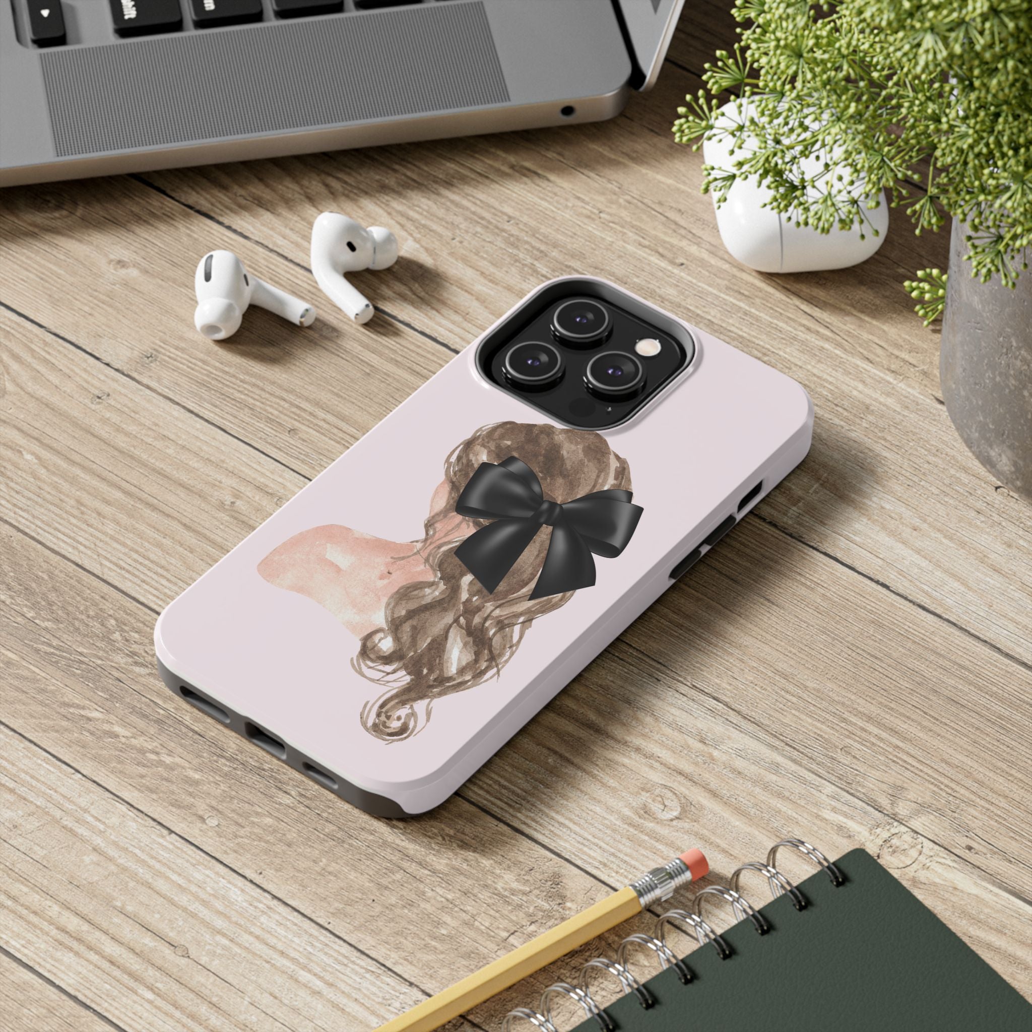Black Bow Aesthetic Phone Case