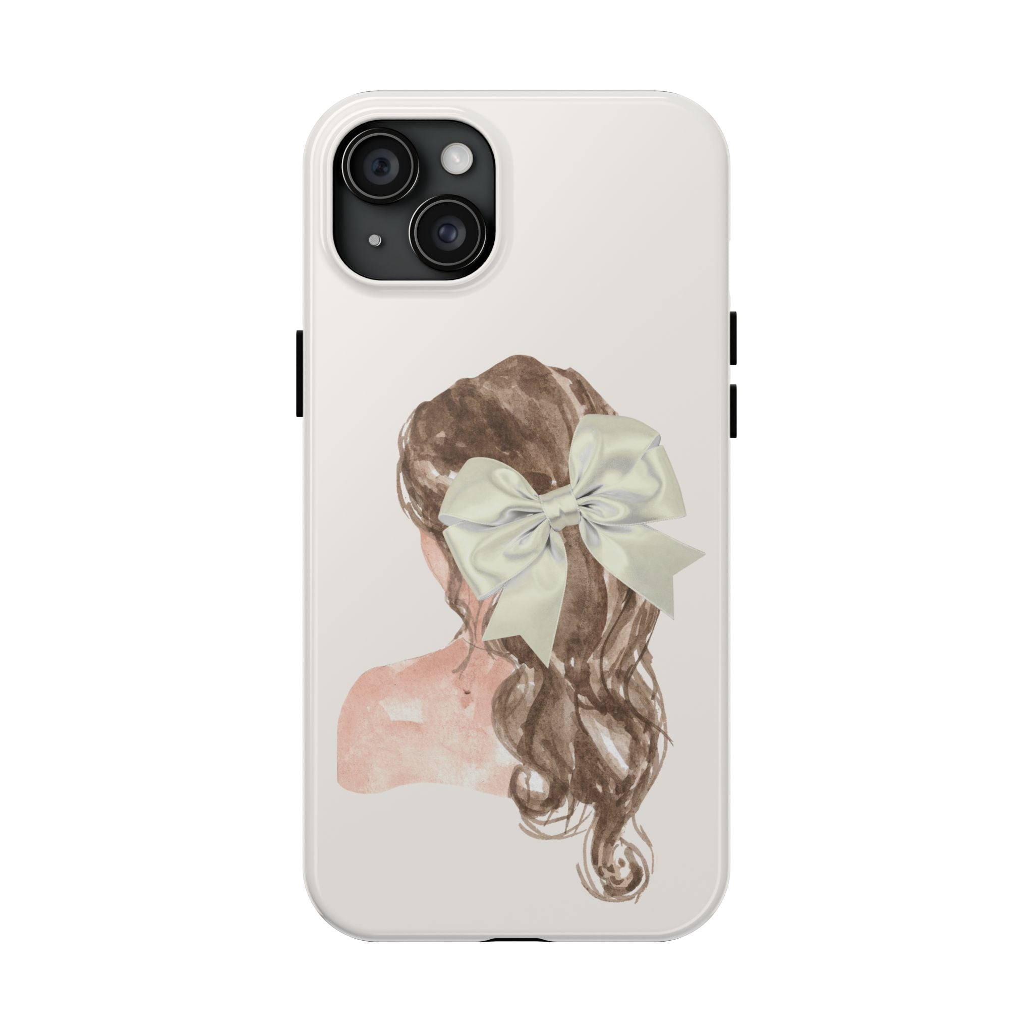Cream Bow Aesthetic Phone Case