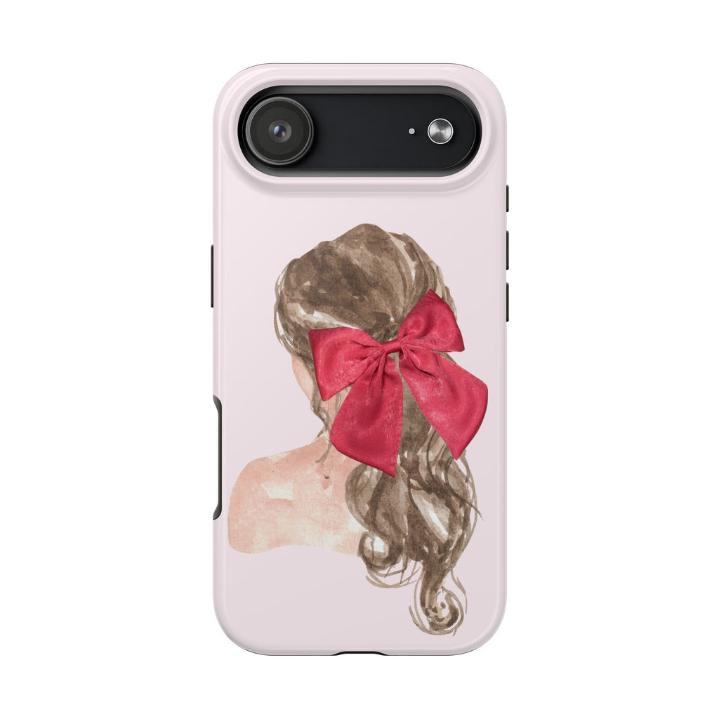 Red Bow Aesthetic Phone Case