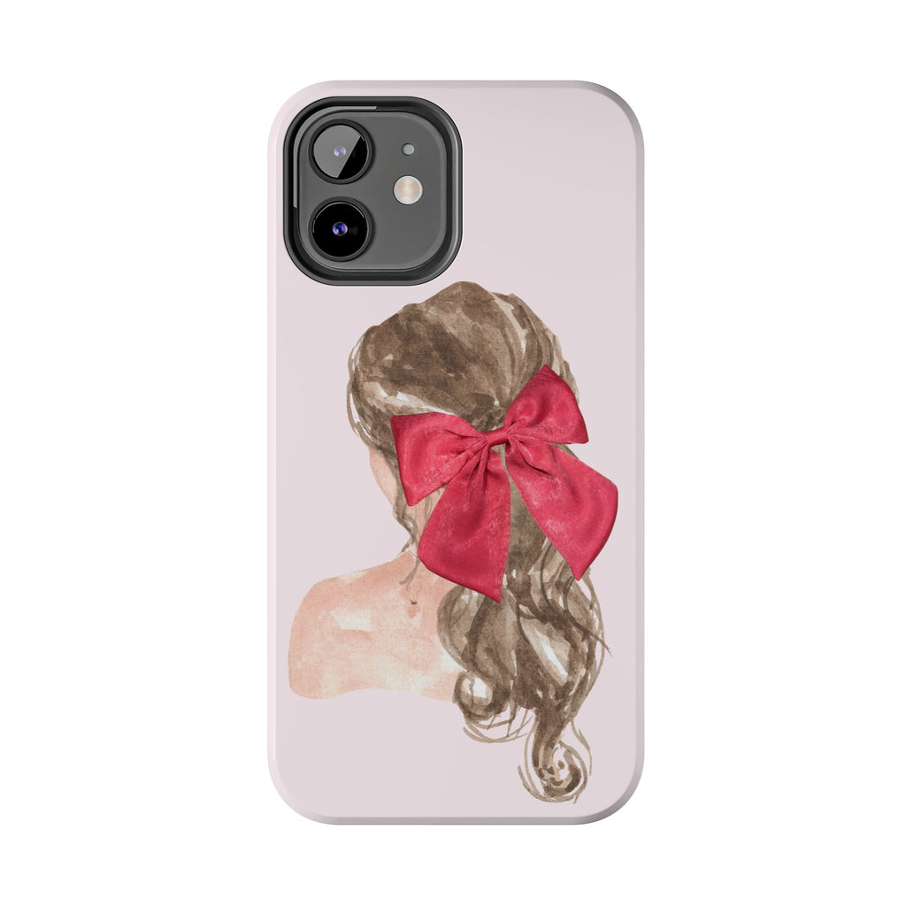 Red Bow Aesthetic Phone Case