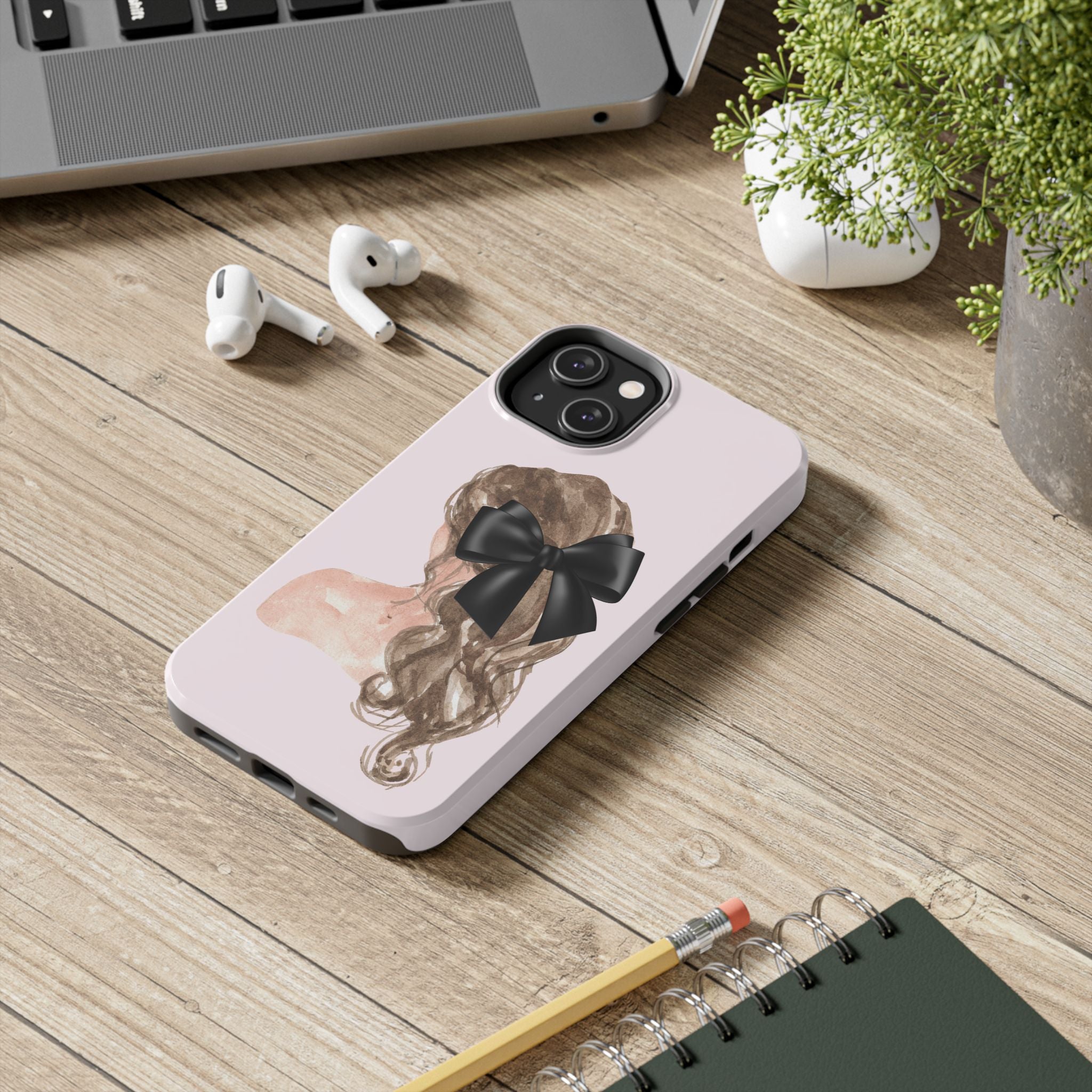 Black Bow Aesthetic Phone Case