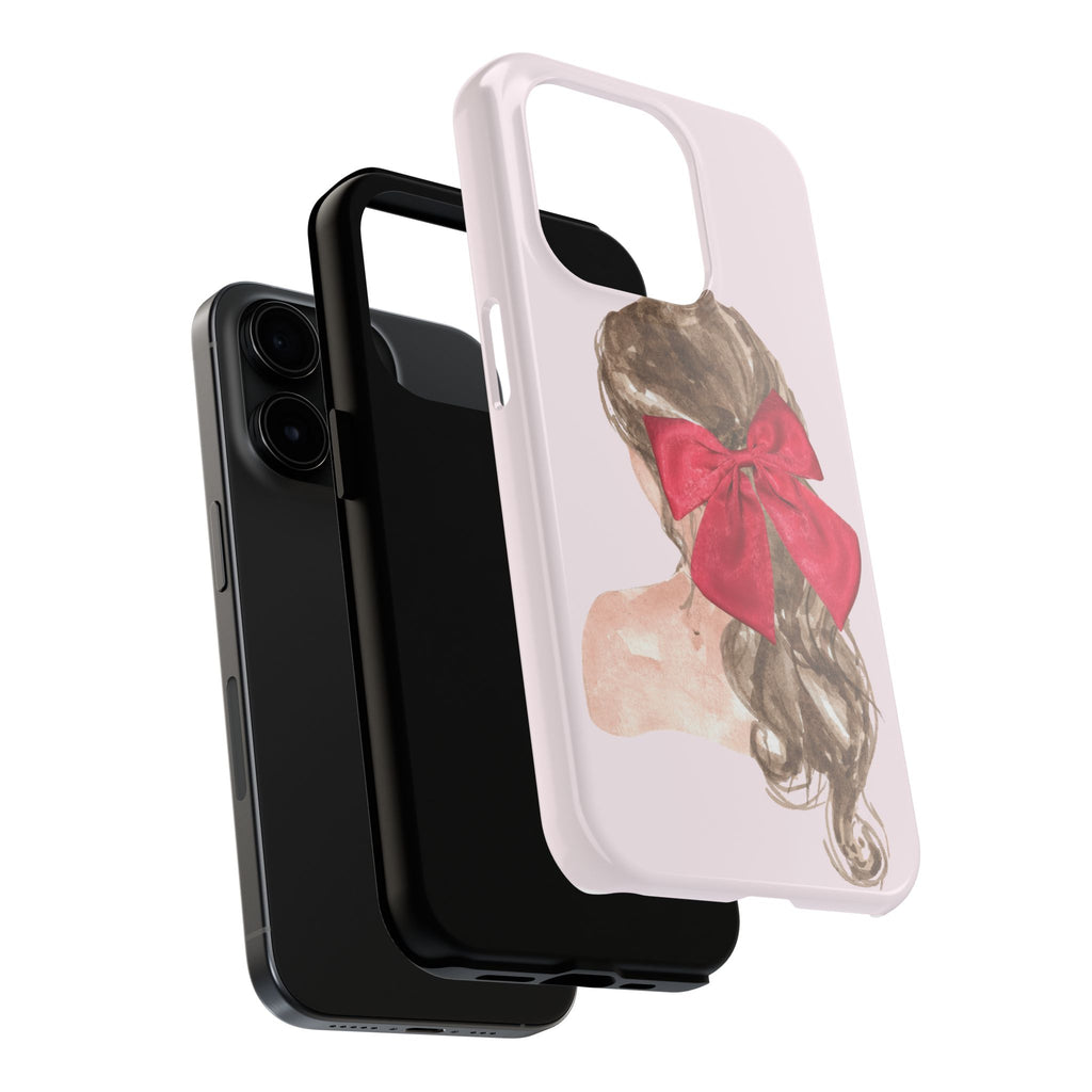 Red Bow Aesthetic Phone Case