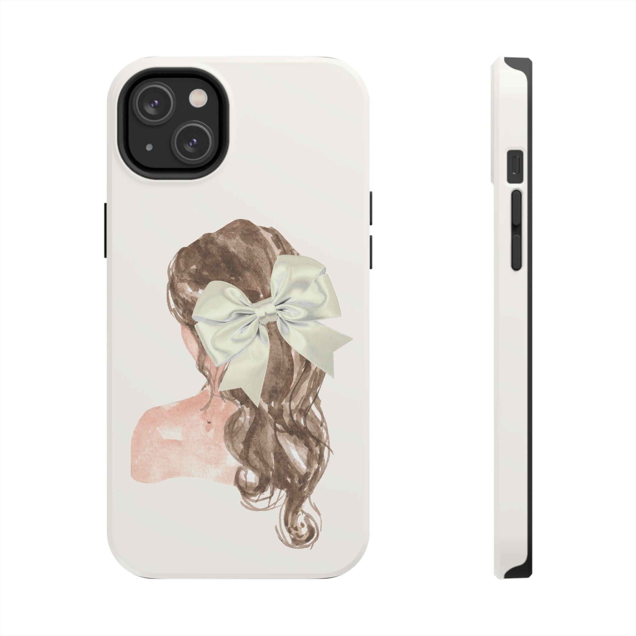 Cream Bow Aesthetic Phone Case