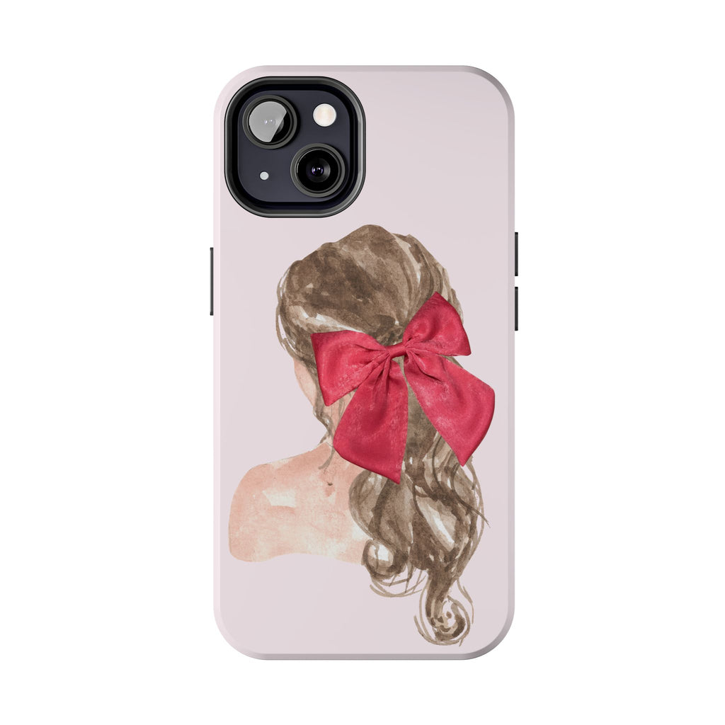 Red Bow Aesthetic Phone Case
