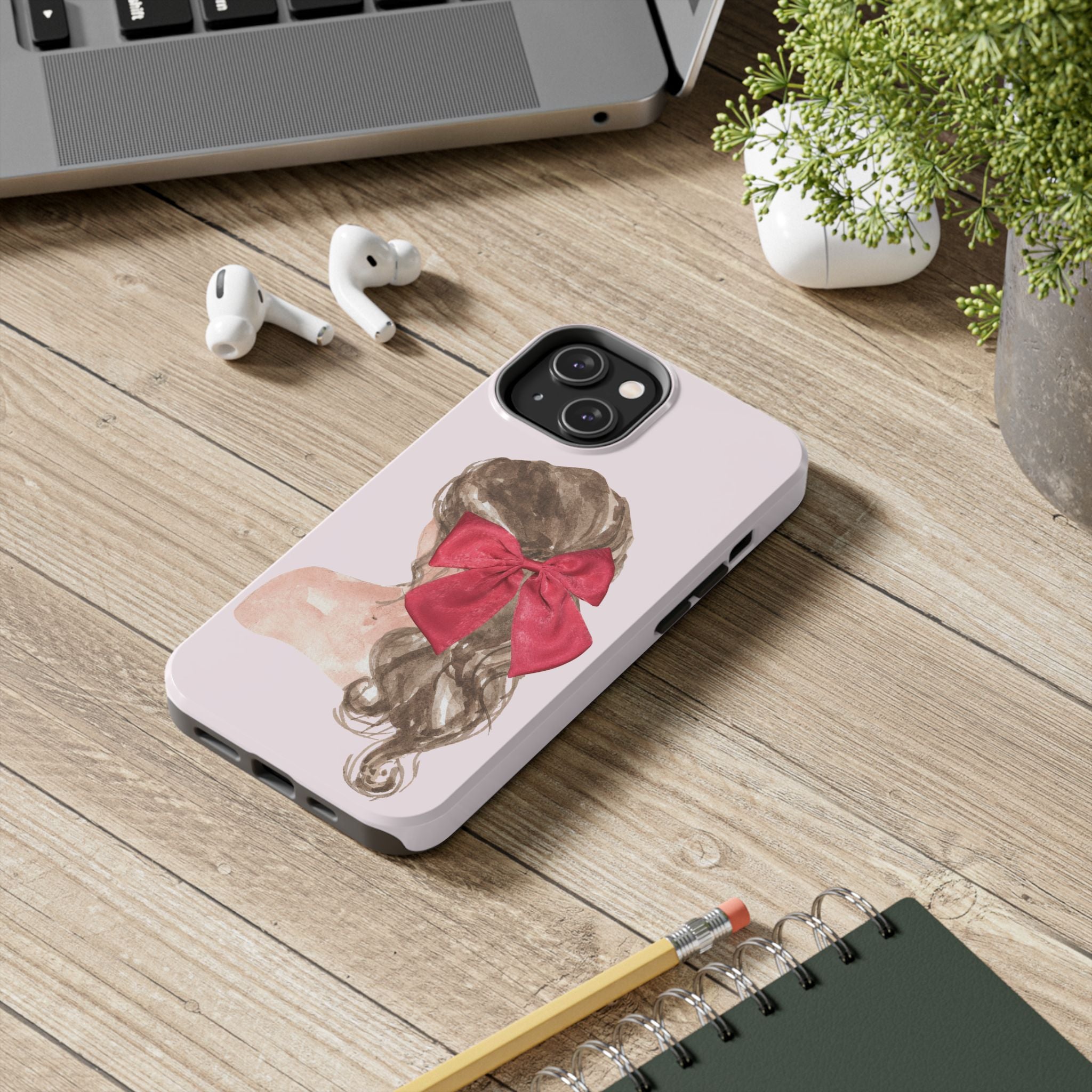 Red Bow Aesthetic Phone Case