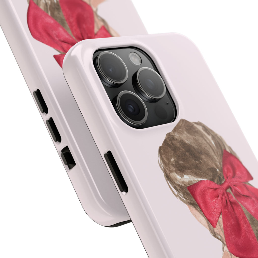 Red Bow Aesthetic Phone Case