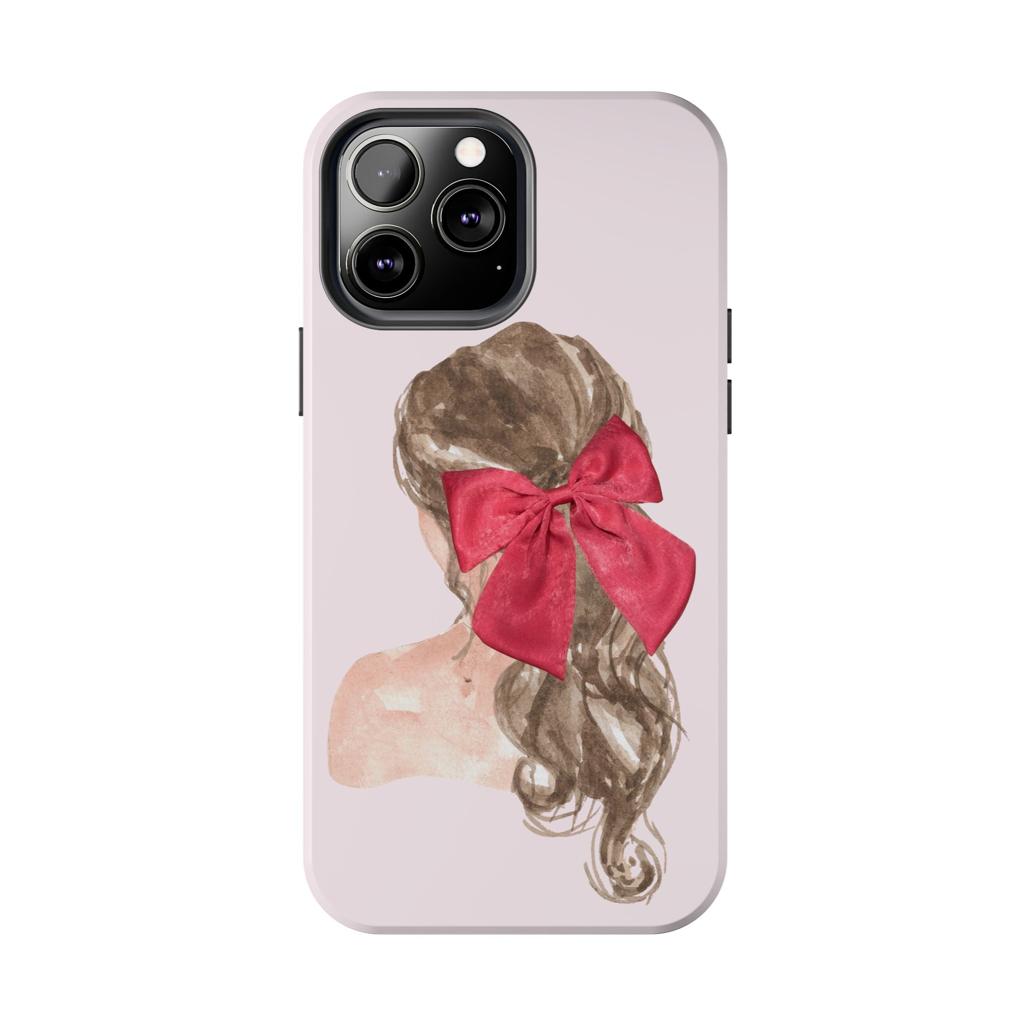 Red Bow Aesthetic Phone Case