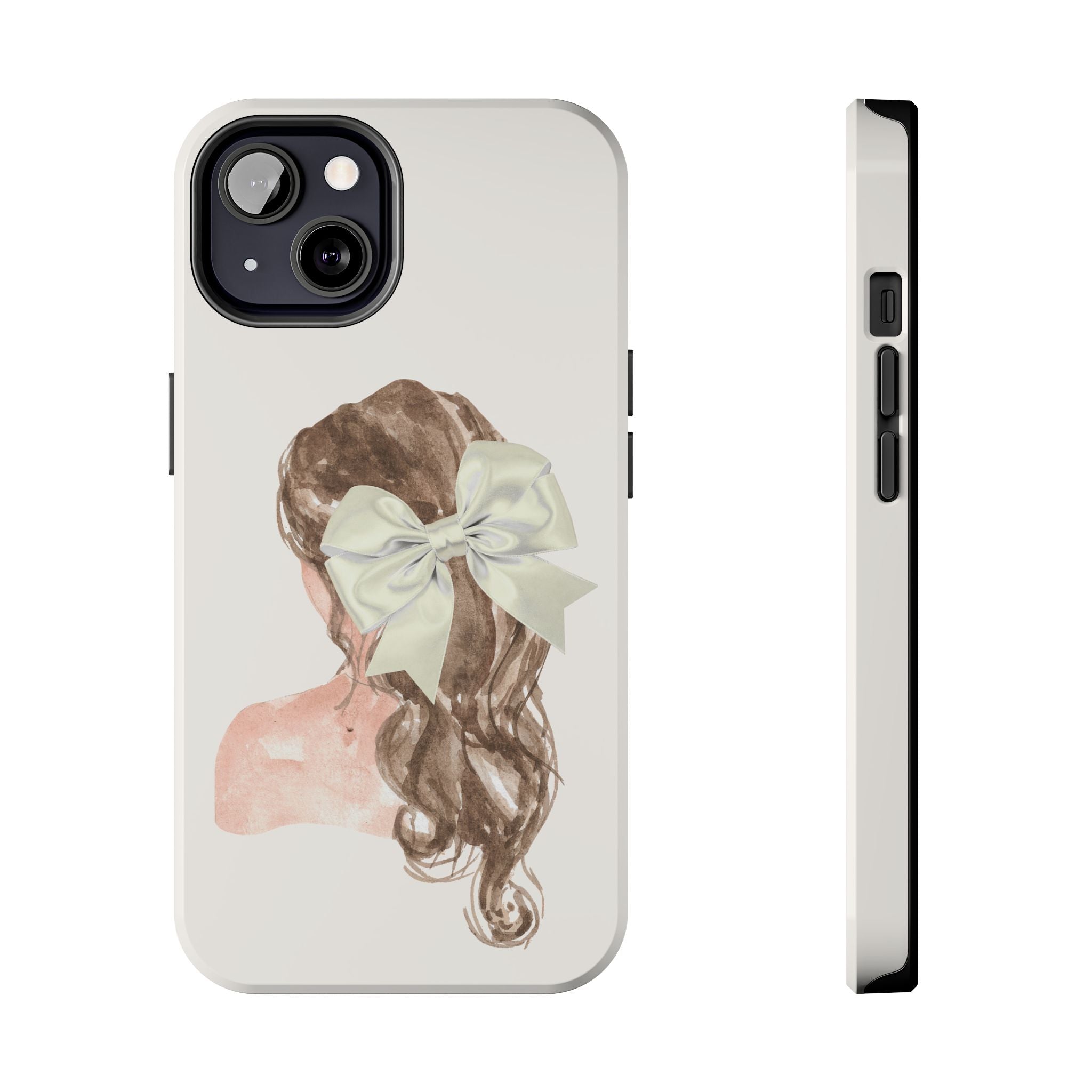 Cream Bow Aesthetic Phone Case