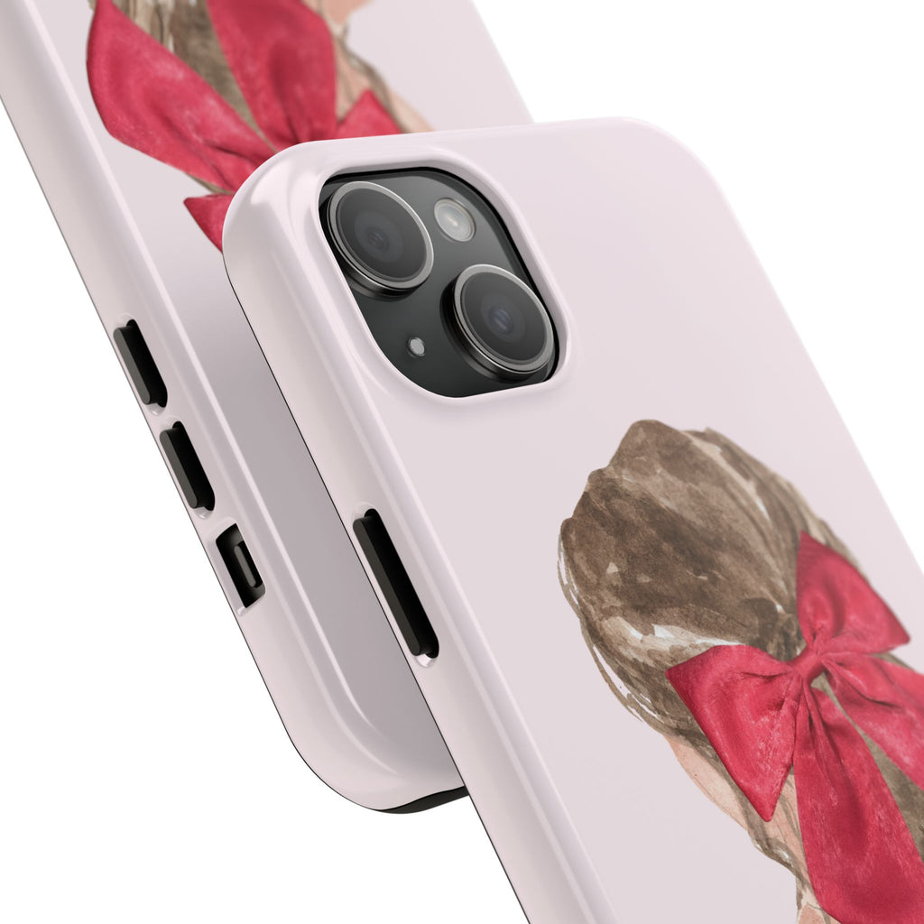 Red Bow Aesthetic Phone Case