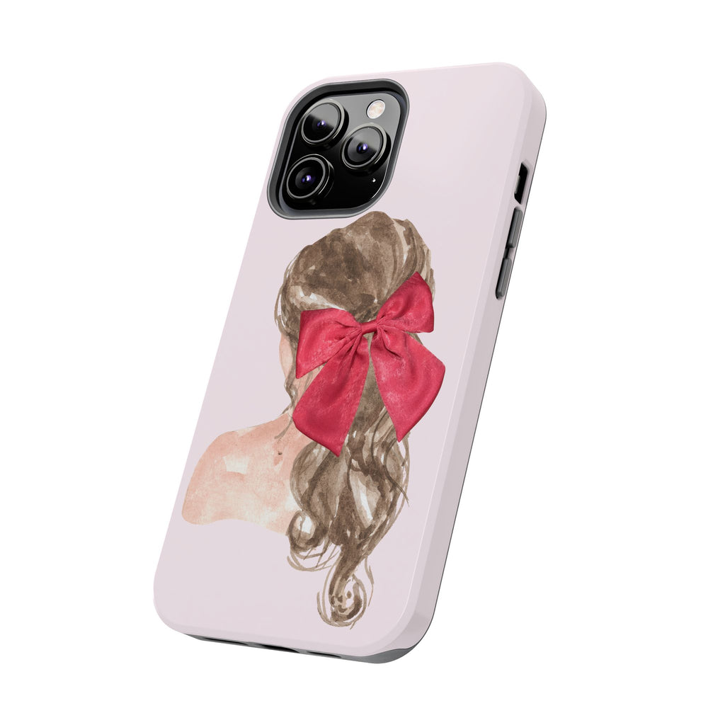 Red Bow Aesthetic Phone Case